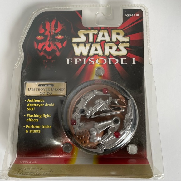 Vintage Y2K Star Wars episode one destroyer droid yo-yo - Picture 2 of 3